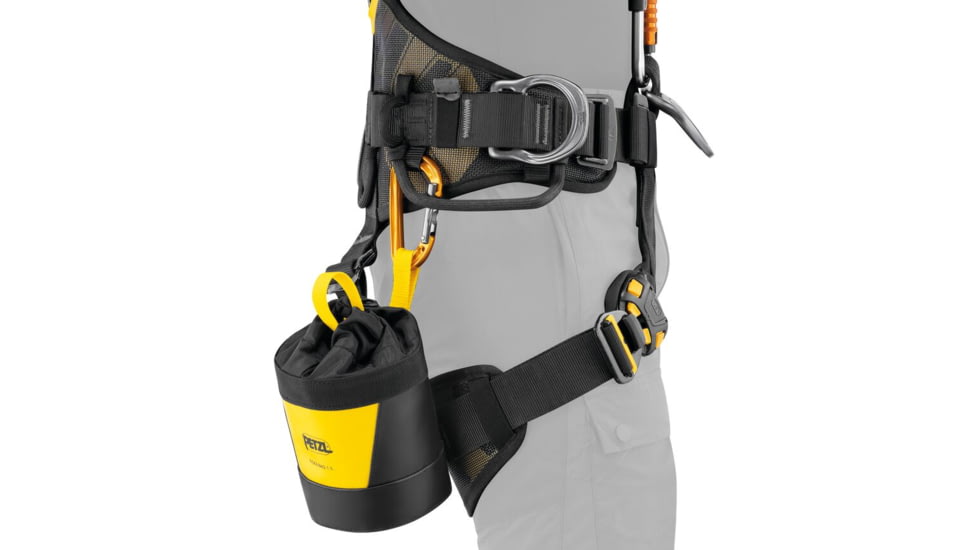 Petzl Tool Bag 1.5 Liter, Black/Yellow, 1.5 Liter, S047BA00