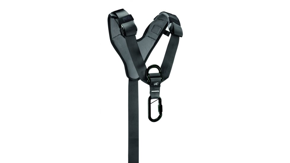 Petzl Chest Harness Top, Black, C081AA01