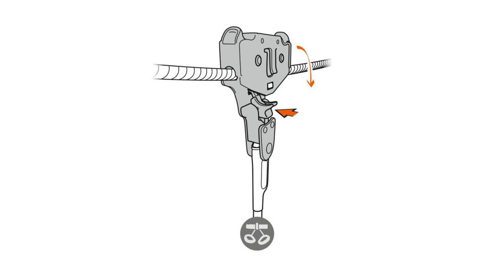 Petzl Trac Club Trolley, 1 Pack, P023AC00