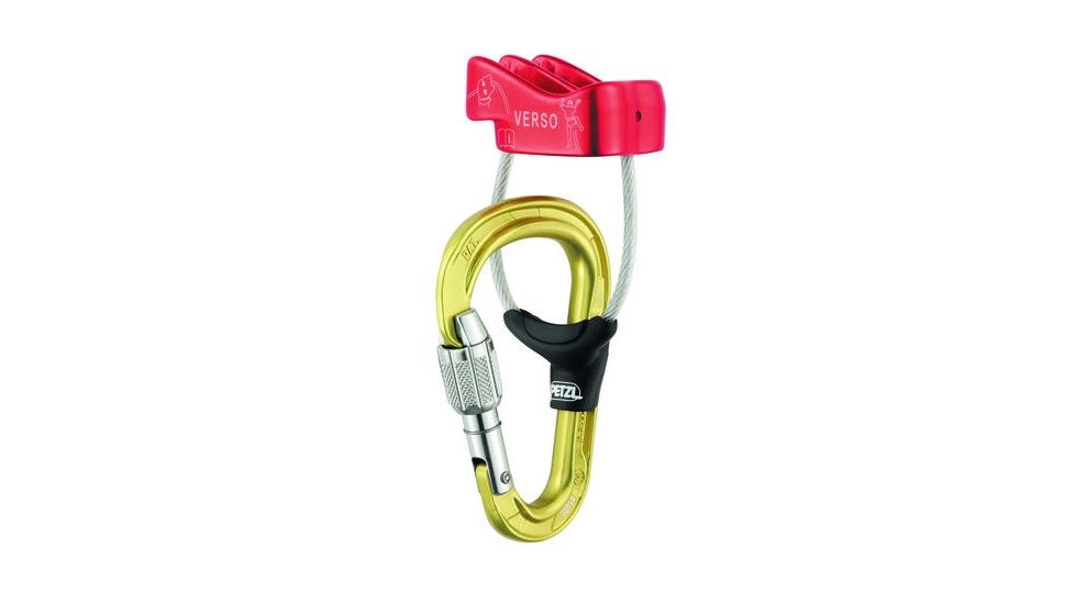 Petzl Universo Belay Device-Red