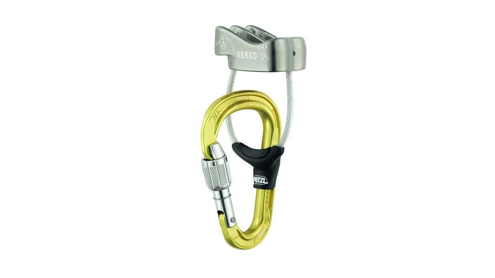Petzl Universo Belay Device-Titanium