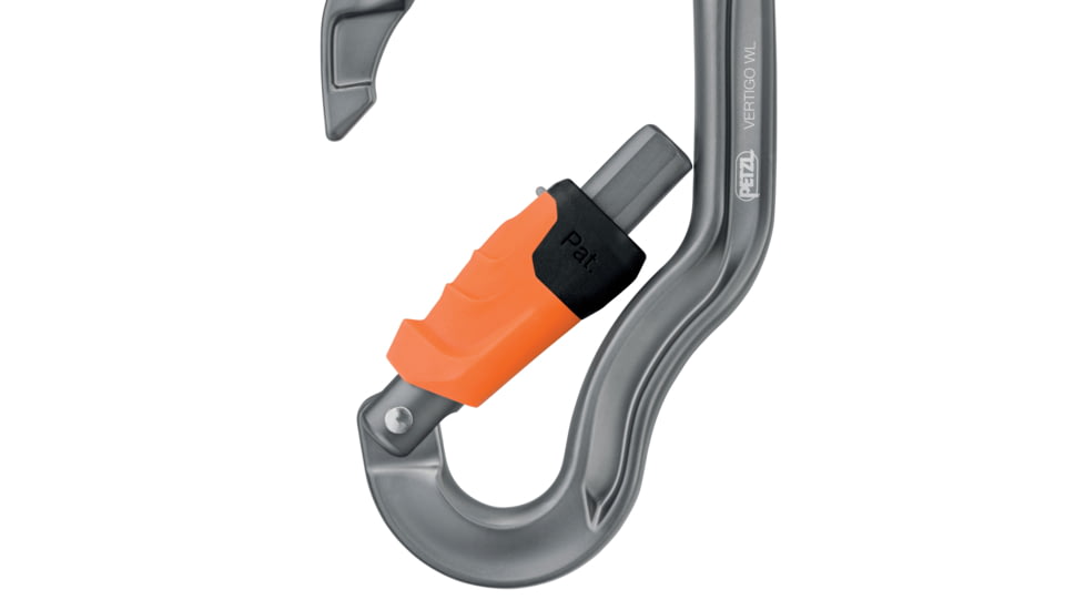 Petzl Vertigo Wire-Lock Carabiner, 1 Pack, M040AB00