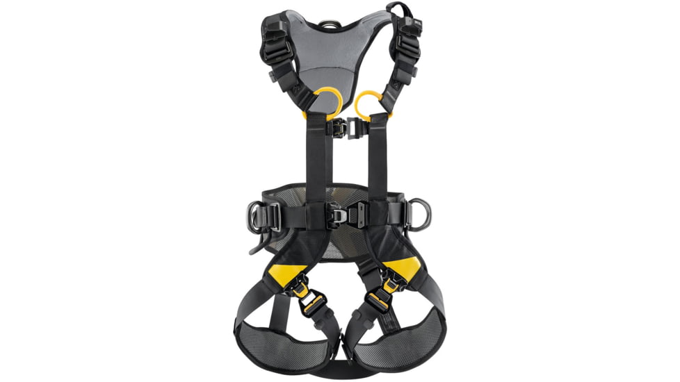 Petzl Volt Wind International Harness, Yellow/Black, 2, C072DB02