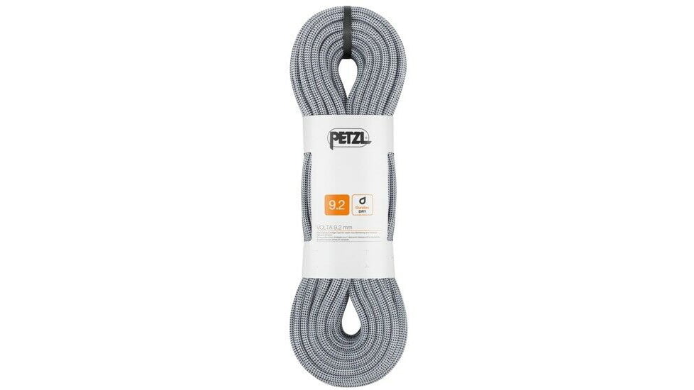 Petzl 9.2 mm Volta Rope, Gray, 80 m, R35AN 080