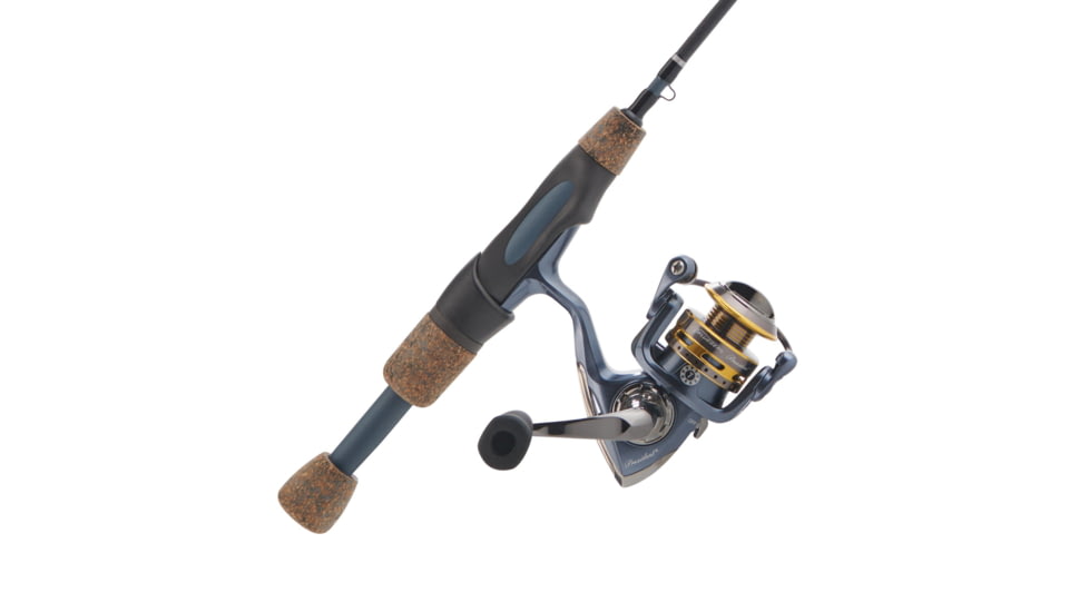 Pflueger President FenwickElite Tech Ice Combo, 5.2/1, Right/Left, 20, 30in. Rod Length, Medium Heavy Power, 1 Piece Rod, PRESP20-ELT30MH