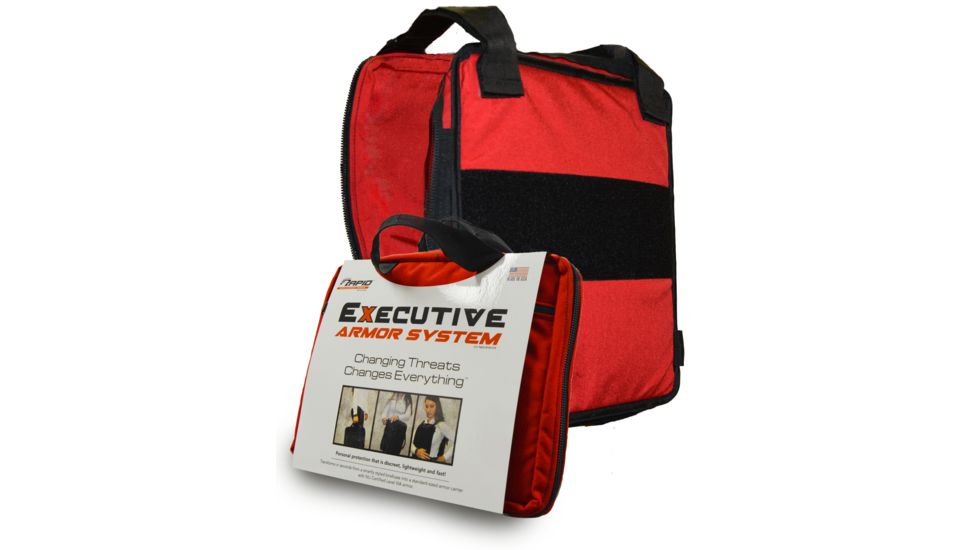 Phalanx Defense Systems Executive Armor System, Level IIIA Soft Armor Panels, Red, One Size 60201