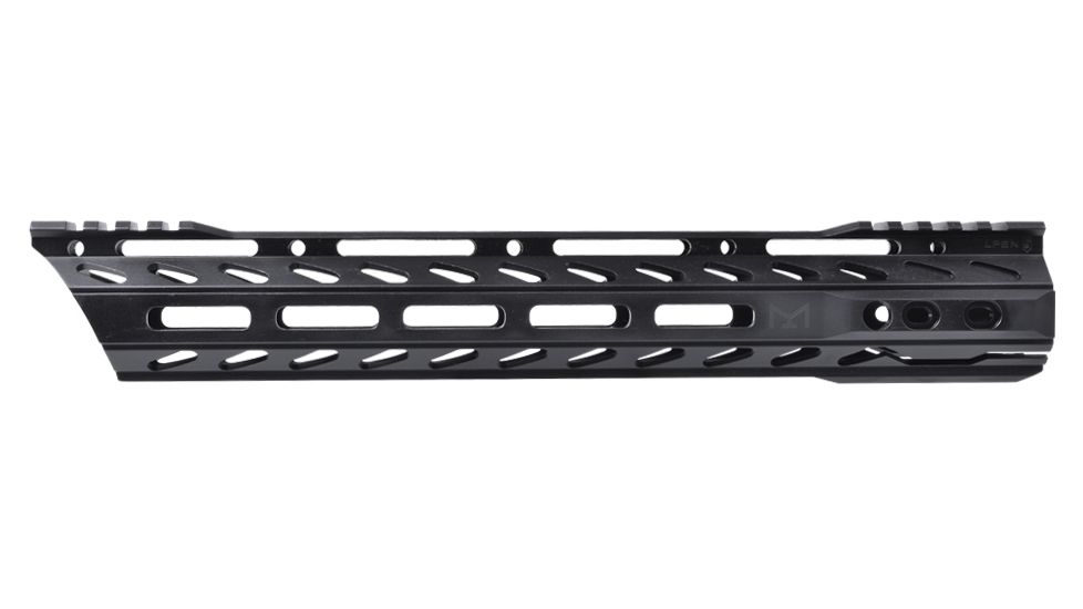 Phase 5 Weapon Systems Inc 13in Lo-Pro Slope Nose Free Float Quad Rail With M-LOK, Black, LPSN13 MLOK