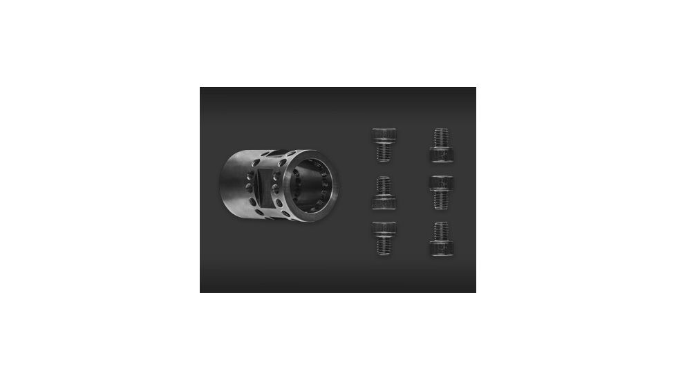 Phase 5 Weapon Systems Inc 13in Lo-Pro Slope Nose Free Float Quad Rail With M-LOK, Black, LPSN13 MLOK