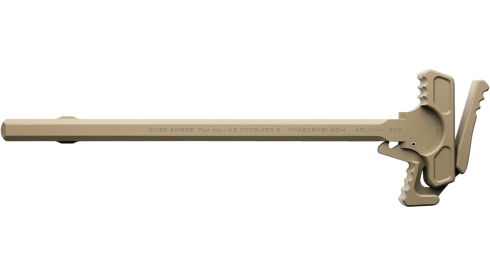 Phase 5 Weapon Systems Inc .308 CAL Ambi-Battle Latch / Charging Handle Assembly, Flat Dark Earth, ABL/CHA308-FDE