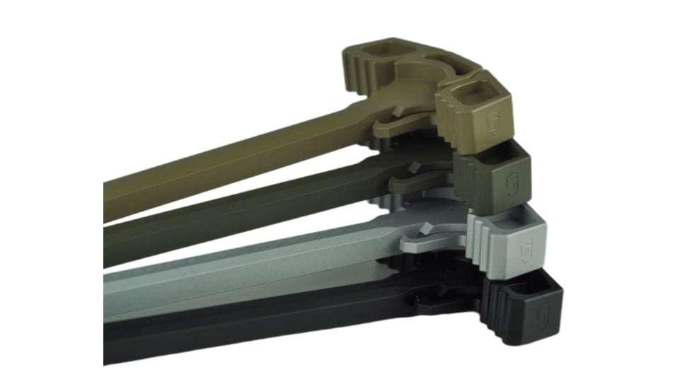 Phase 5 Weapon Systems Inc 308 Dual Latch Charging Handle, Black, Small, DLCH308-BLK