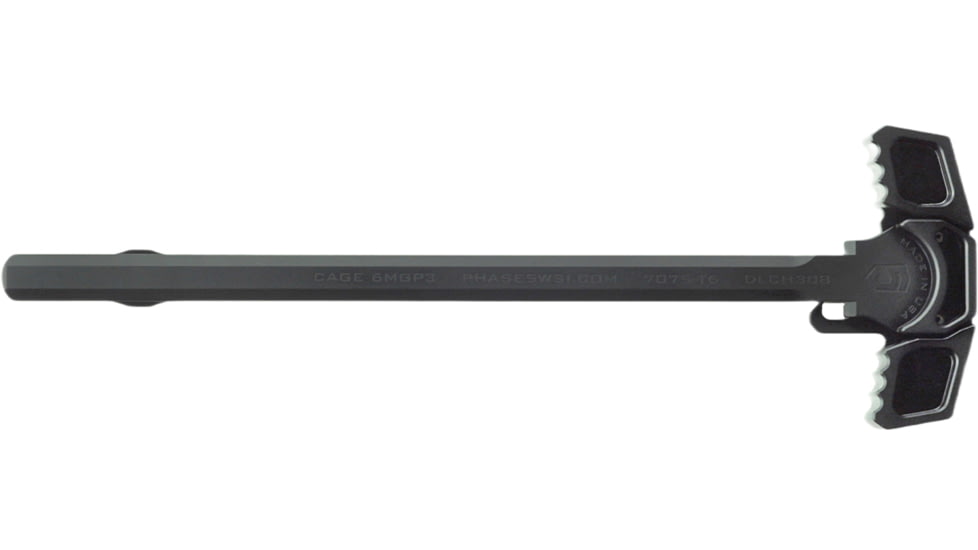 Phase 5 Weapon Systems Inc 308 Dual Latch Charging Handle, Black, Small, DLCH308-BLK