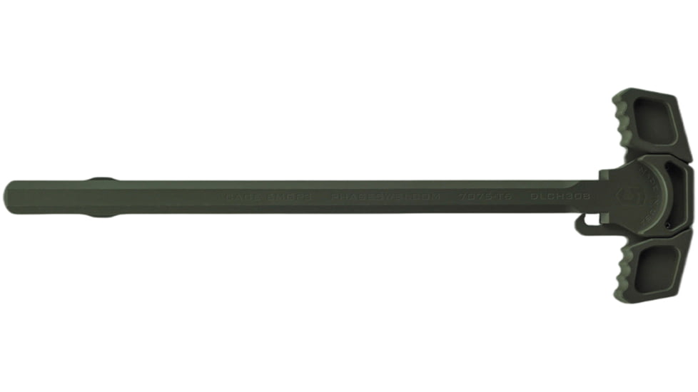 Phase 5 Weapon Systems Inc 308 Dual Latch Charging Handle, OD Green, Small, DLCH308-ODG