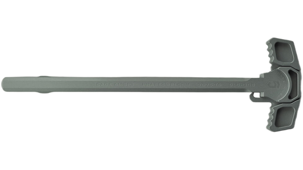 Phase 5 Weapon Systems Inc 308 Dual Latch Charging Handle, Satin Mag, Small, DLCH308-MG