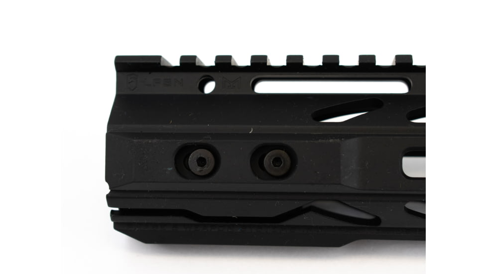 Phase 5 Weapon Systems Inc 7.5 Inch Lo-Pro Slope Nose Free Float MLOK Rail, Steel Barrel Nut and Mounting Hardware Included, Black, 7.5 Inch, PH5LPSN75MLOK