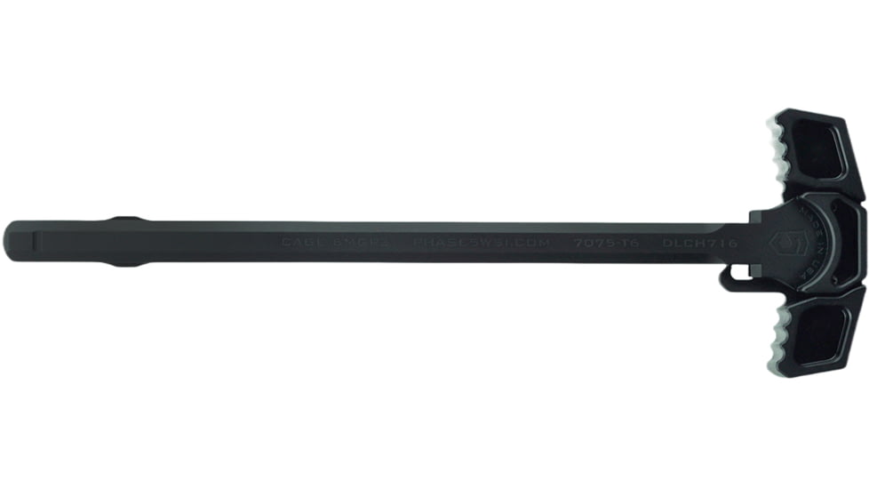 Phase 5 Weapon Systems Inc 716 Dual Latch Charging Handle, Black, Small, DLCH716-BLK