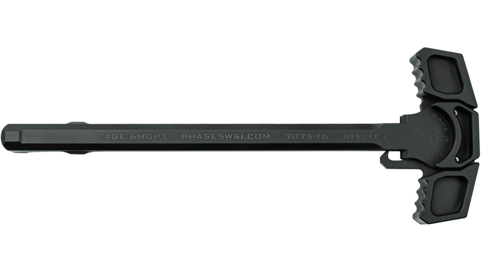 Phase 5 Weapon Systems Inc Dual Latch Charging Handle, Black, Small, DLCH15-BLK