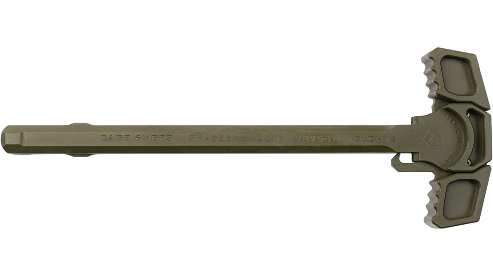Phase 5 Weapon Systems Inc Dual Latch Charging Handle, OD Green, Small, DLCH15-ODG