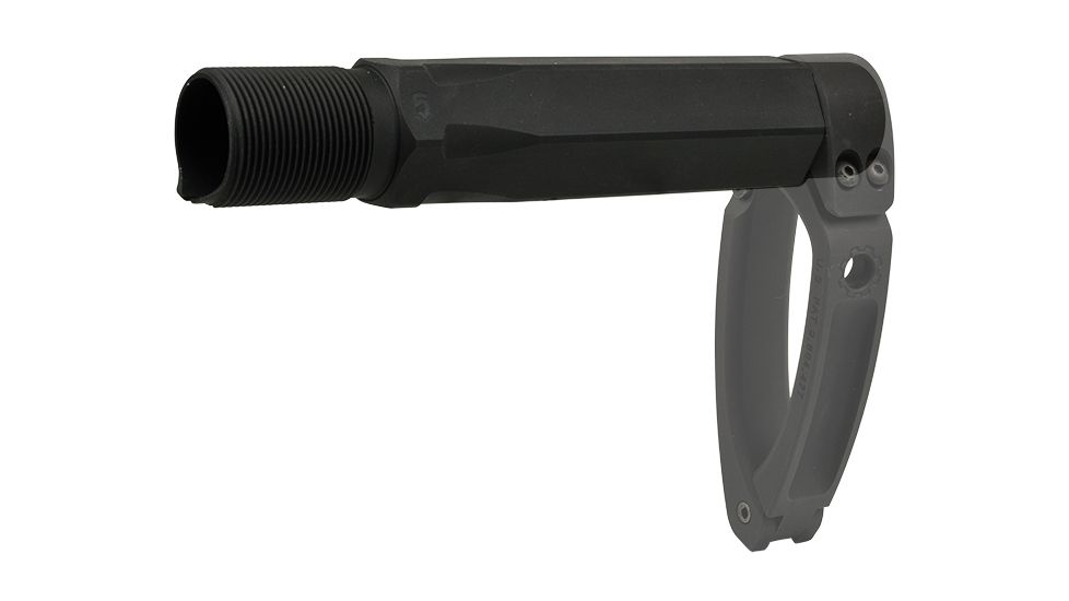 Phase 5 Weapon Systems Inc Hex-2 AR-15 Pistol Buffer Tube f/Tailhook Mod1 Brace, Black, HEX-2-TAILHOOK MOD1