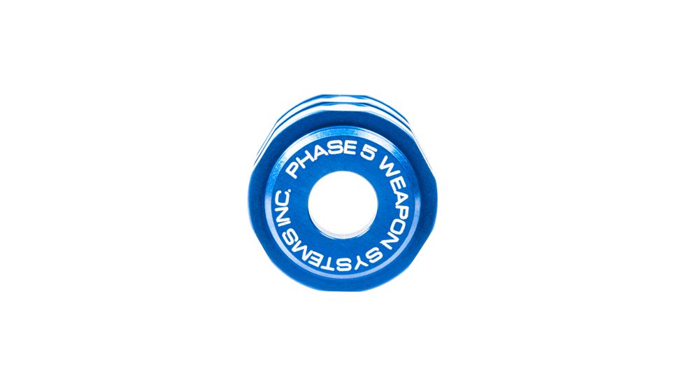 Phase 5 Weapon Systems Inc Low-Drag Shotgun Follower 12 Gauge High Visibility, Blue, Small, 12GSF-BLUE