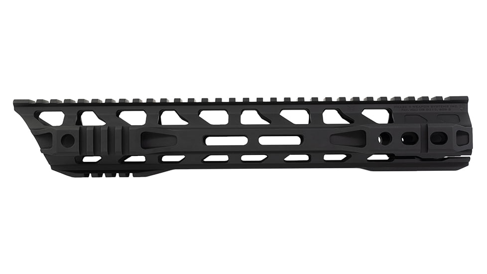 Phase 5 Weapon Systems Inc LPSNx Free Float Quad Rail, 13in, Black, LPSNx13