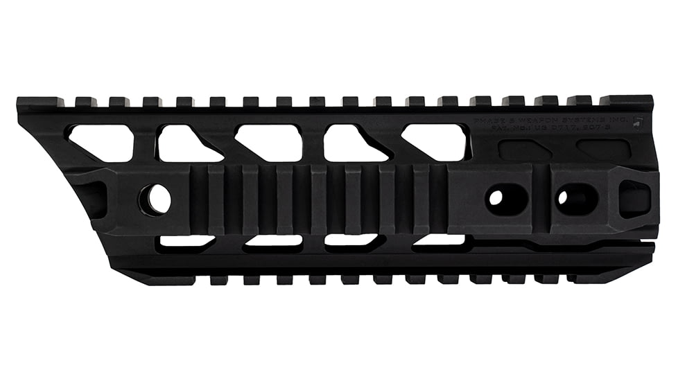 Phase 5 Weapon Systems Inc LPSNx Free Float Quad Rail, 7.5in, Black, LPSNx7.5