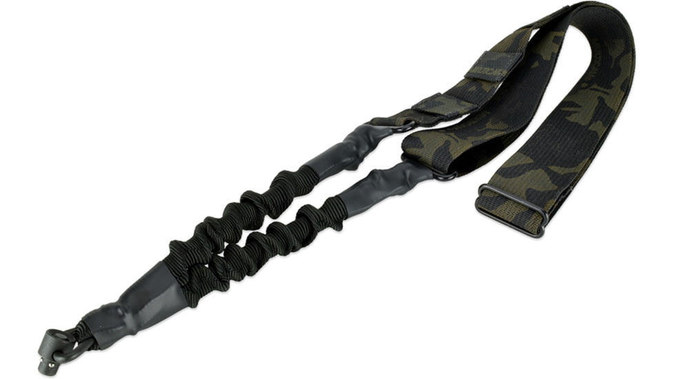 Phase 5 Weapon Systems Inc Single-Point Bungee Slings w/QD Connect, Multicam Black, SLG-QD MCBLK