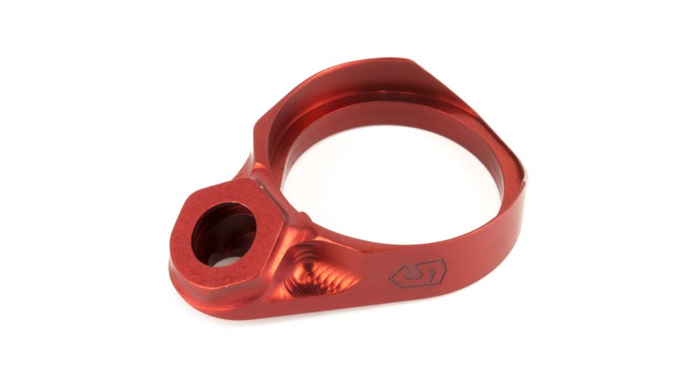 Phase 5 Weapon Systems Inc Sloped Quick Disconnect End Plate, Red, PH5SQD-EP-RED