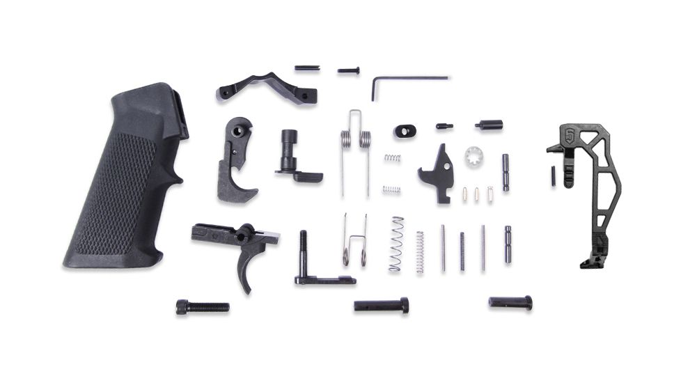 Phase 5 Weapon Systems Inc WSI Enhanced Lower Parts Kit, Black, Phase 5 LPK