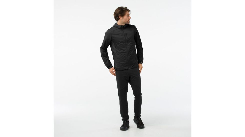 Smartwool PhD Ultra Light Sport Hoody Mens, Black, XL, SW016069001-XL