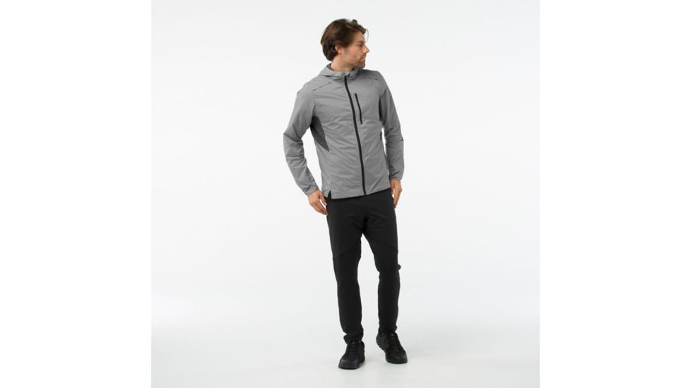 Smartwool PhD Ultra Light Sport Hoody Mens, Light Gray, M, SW016069039-M