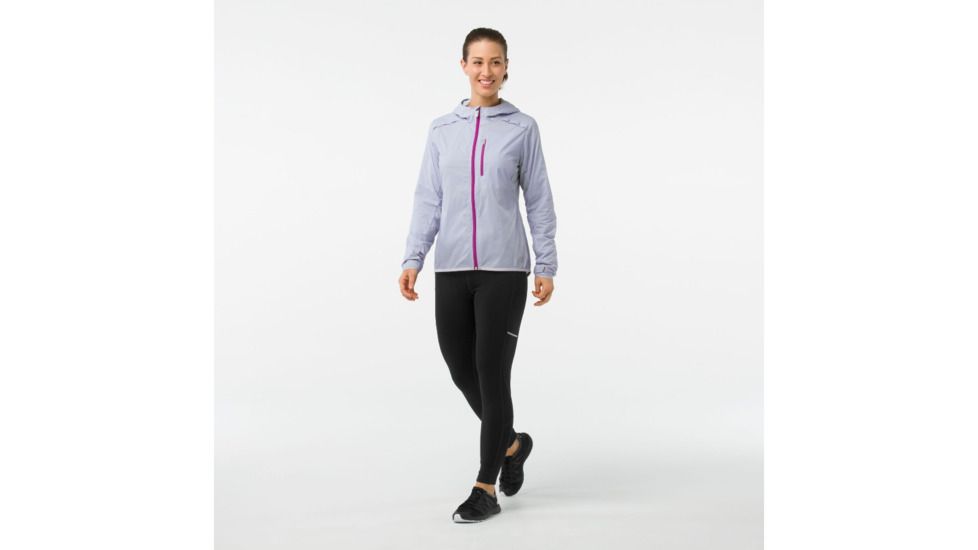 Smartwool PhD Ultra Light Sport Jacket-Women's, Purple Mist, Medium, SW016031A26-M