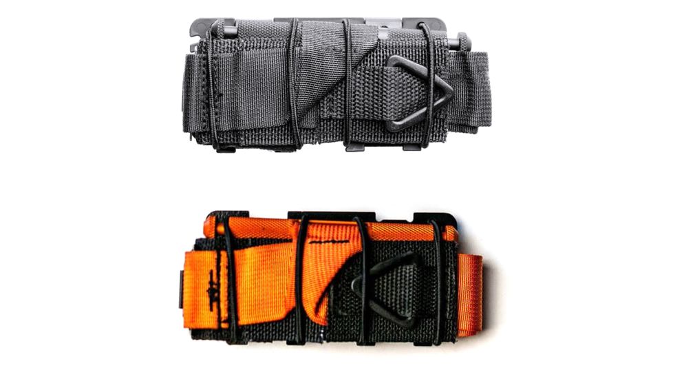 PHLster Flatpack Tourniquet Holder, Black, Orange