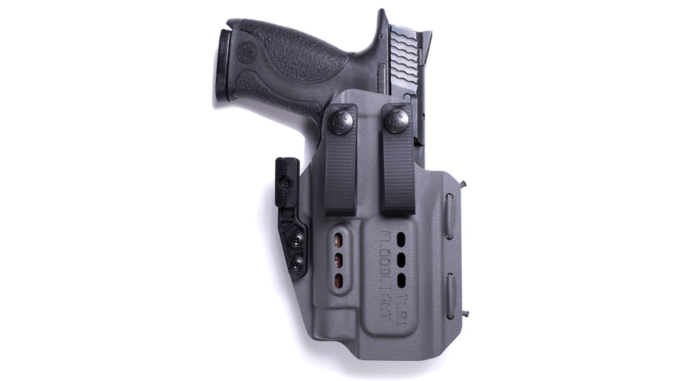 EDEMO PHLster Floodlight IWB Holster, TLR-1, Ambidextrous, Wolf Gray, Standard, 54, EDEMO1