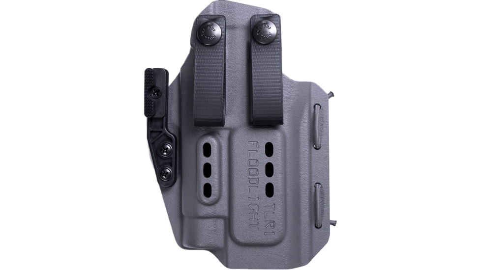 EDEMO PHLster Floodlight IWB Holster, TLR-1, Ambidextrous, Wolf Gray, Standard, 54, EDEMO1