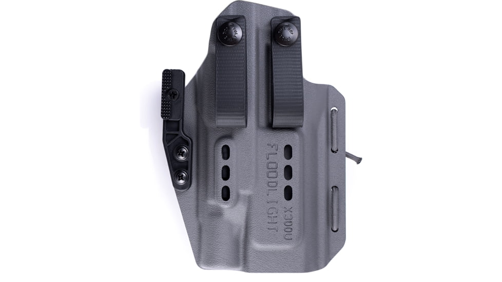 PHLster Floodlight IWB Holster, X300, Ambidextrous, Wolf Gray, Standard, 51