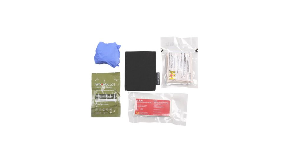PHLster Pocket Emergency Wallet, Empty Sleeve, Black, Standard, 48