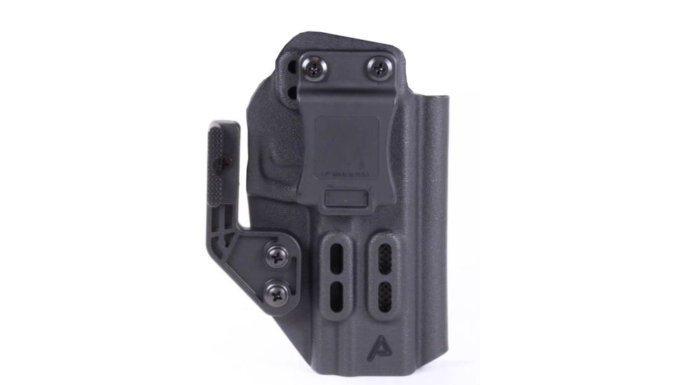 PHLster Syndicate IWB/AIWB Kydex Holster, Glock, P80 Frame, Black, Standard, 3