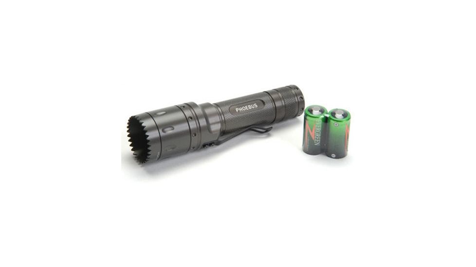 Phoebus Luxeon 3W Weaponized Bezel Tactical Flashlight