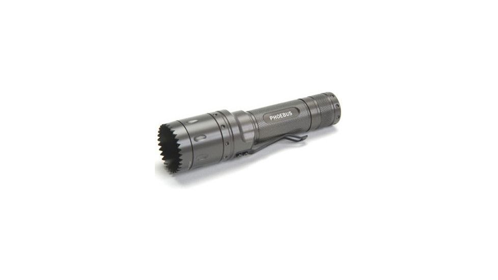 Phoebus 3W Weaponized Bezel Tactical Flashlight