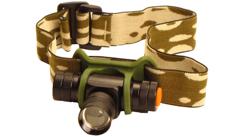 Phoebus Tactical RHL LED 3-Mode Rescue Focusing Headlamp with Strobe, Black, Medium RHL-5