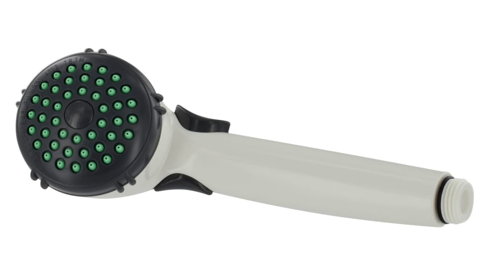 Phoenix Faucets By Valterra Single-Function Handheld Shower Head With Trickle Shut-Off, White, PF276038