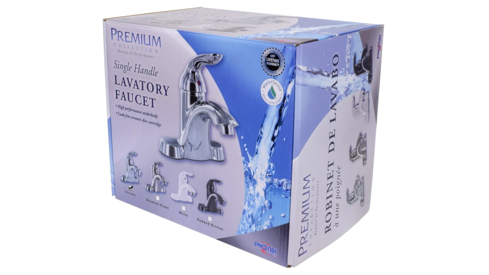 Phoenix Faucets By Valterra Single Handle 4 Hybrid Tall Bathroom Faucet Chrome, Tall, PF232323