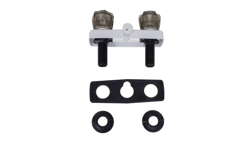 Phoenix Faucets Dual Handle 4 Shower Valve With Vacuum Breaker, White, PF213243