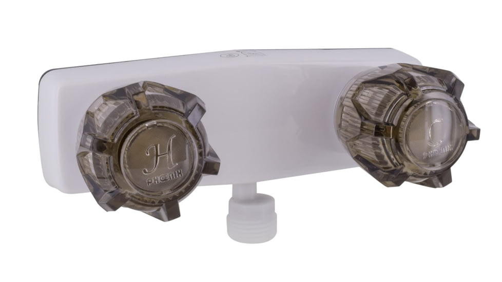 Phoenix Faucets Dual Handle 4 Shower Valve With Vacuum Breaker, White, PF213243