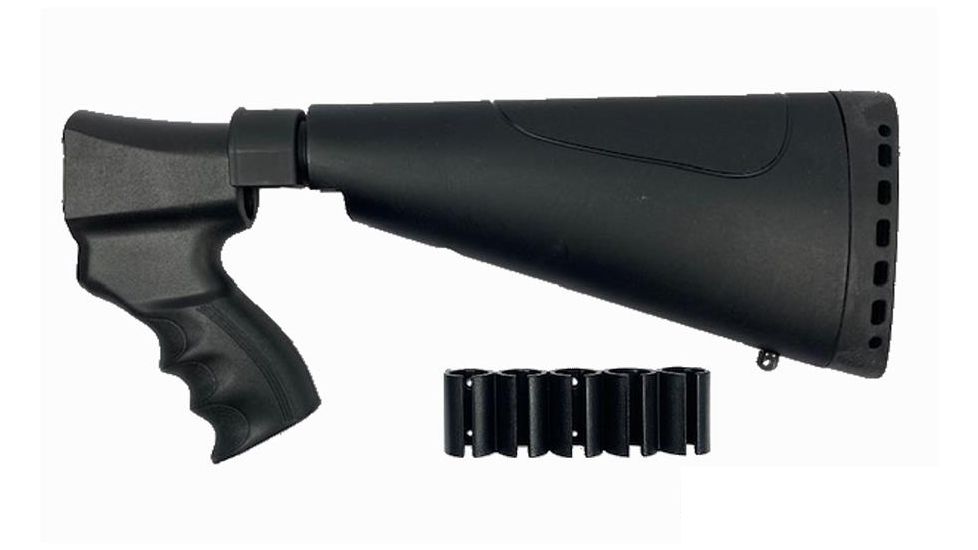 Phoenix Technology Field Series PG Sporter Stock, Ithaca 37, Black, ISS008