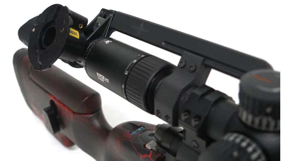 Phone Skope Skoped Vision-Pro Scope Adapter, 1in Tube, ABS Plastic, Black/Yellow, SKOPEDVISIONPRO1