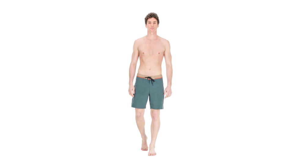 Picture Bemaraha 17 Boardshorts - Mens, DarkGreen, 32, MBS034-A-32