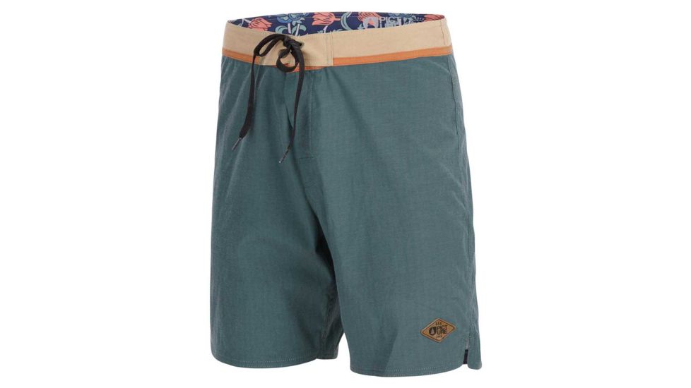 Picture Bemaraha 17 Boardshorts - Mens, DarkGreen, 32, MBS034-A-32