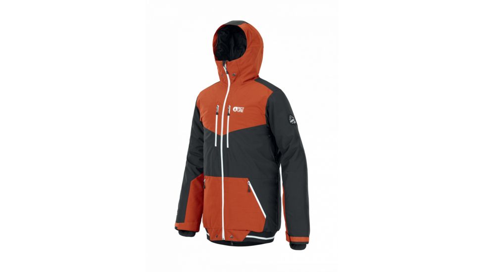 Picture Panel Jkt - Mens, Brick, Small, MVT252-D-S