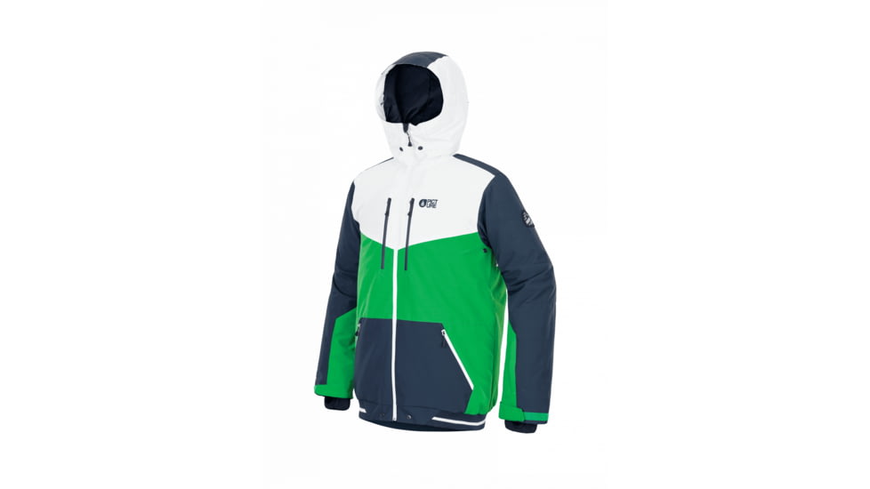 Picture Panel Jkt - Mens, Green, Small, MVT252-E-S